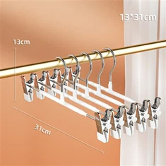Kovové vešiaky na sukne